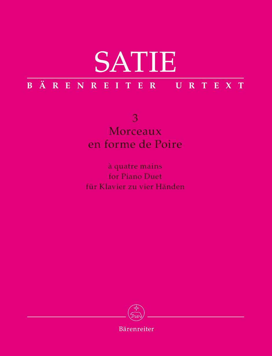 Other Cover Image 3 Morceaux en forme de Poire für Klavier zu vier Händen