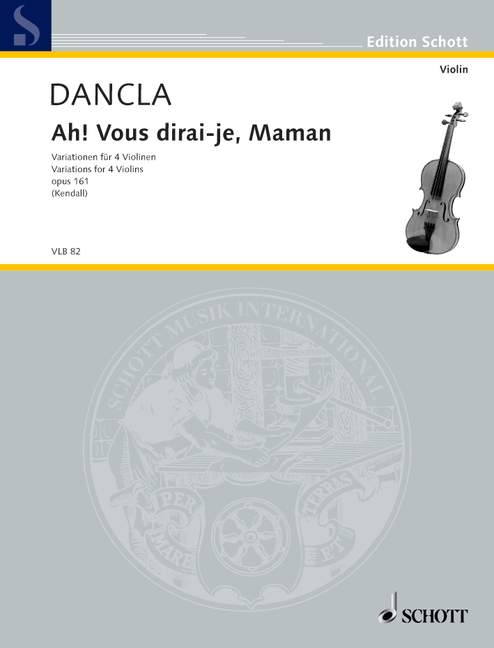 Front Cover Image Ah! Vous dirai-je, Maman op. 161