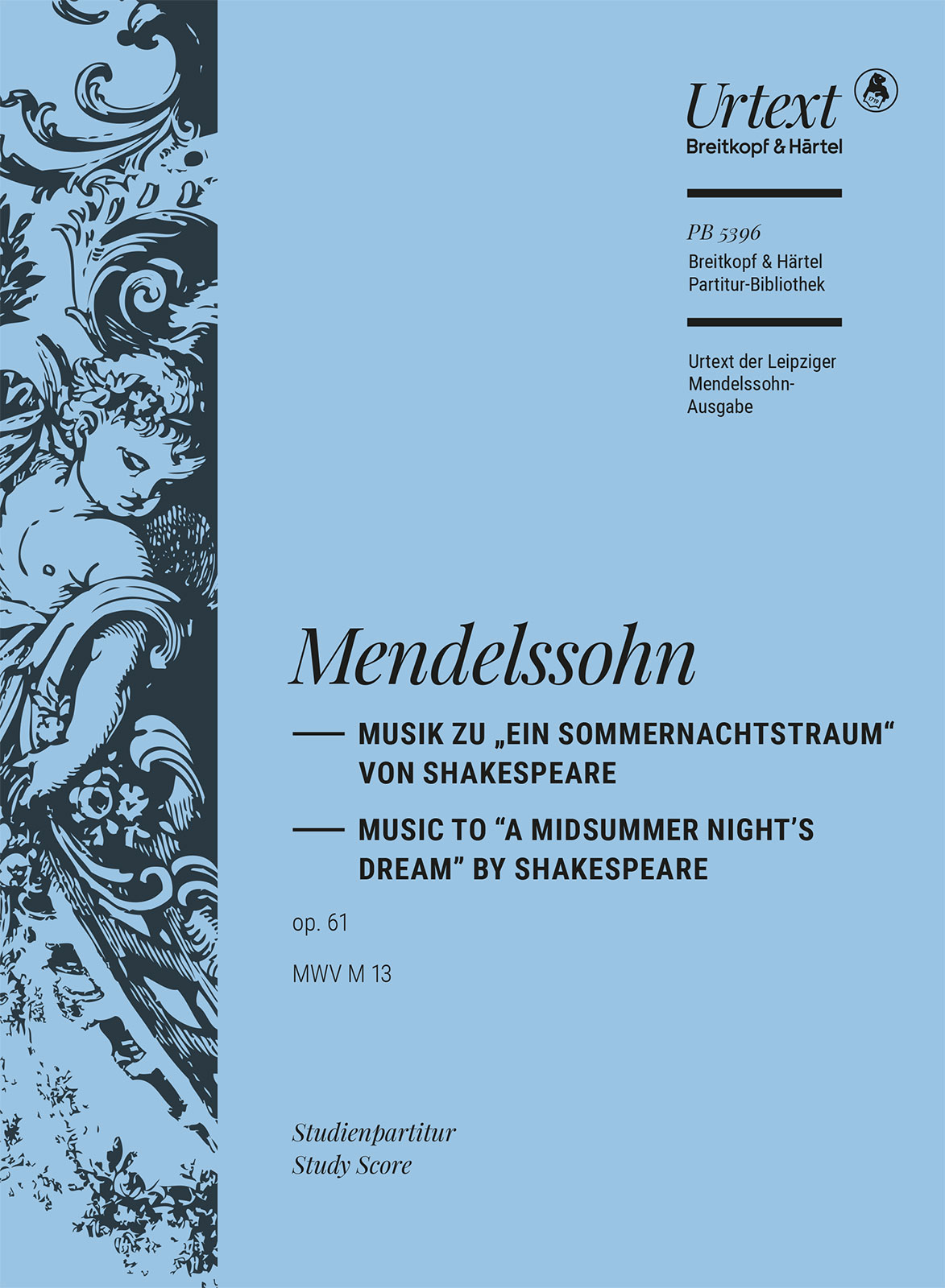 Front Cover Image Ein Sommernachtstraum op. 61 MWV M 13