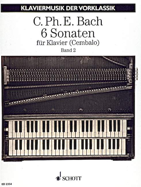 Front Cover Image 6 Sonaten Band 2
