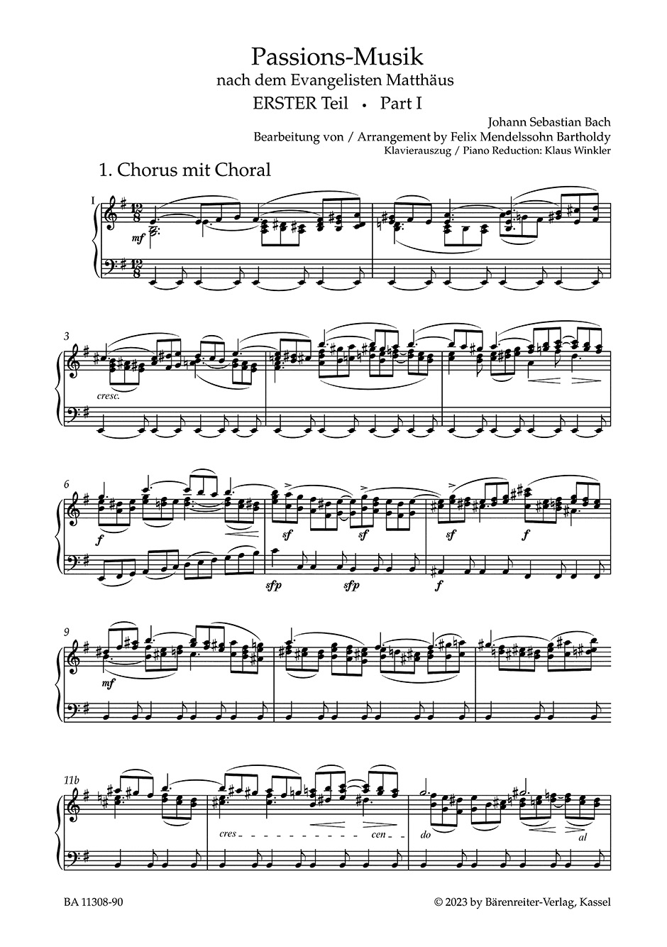 Other Cover Image Passions-Musik nach dem Evangelisten Matthäus