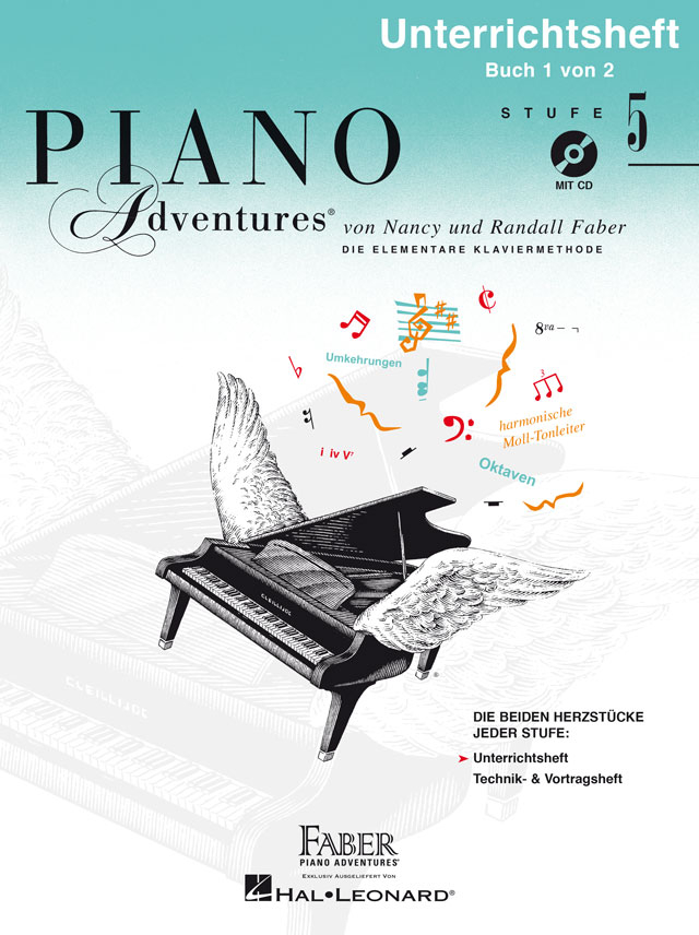 Other Cover Image Piano Adventures Stufe 5 - Unterrichtsheft