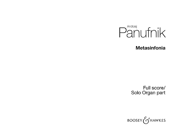 Front Cover Image Metasinfonia