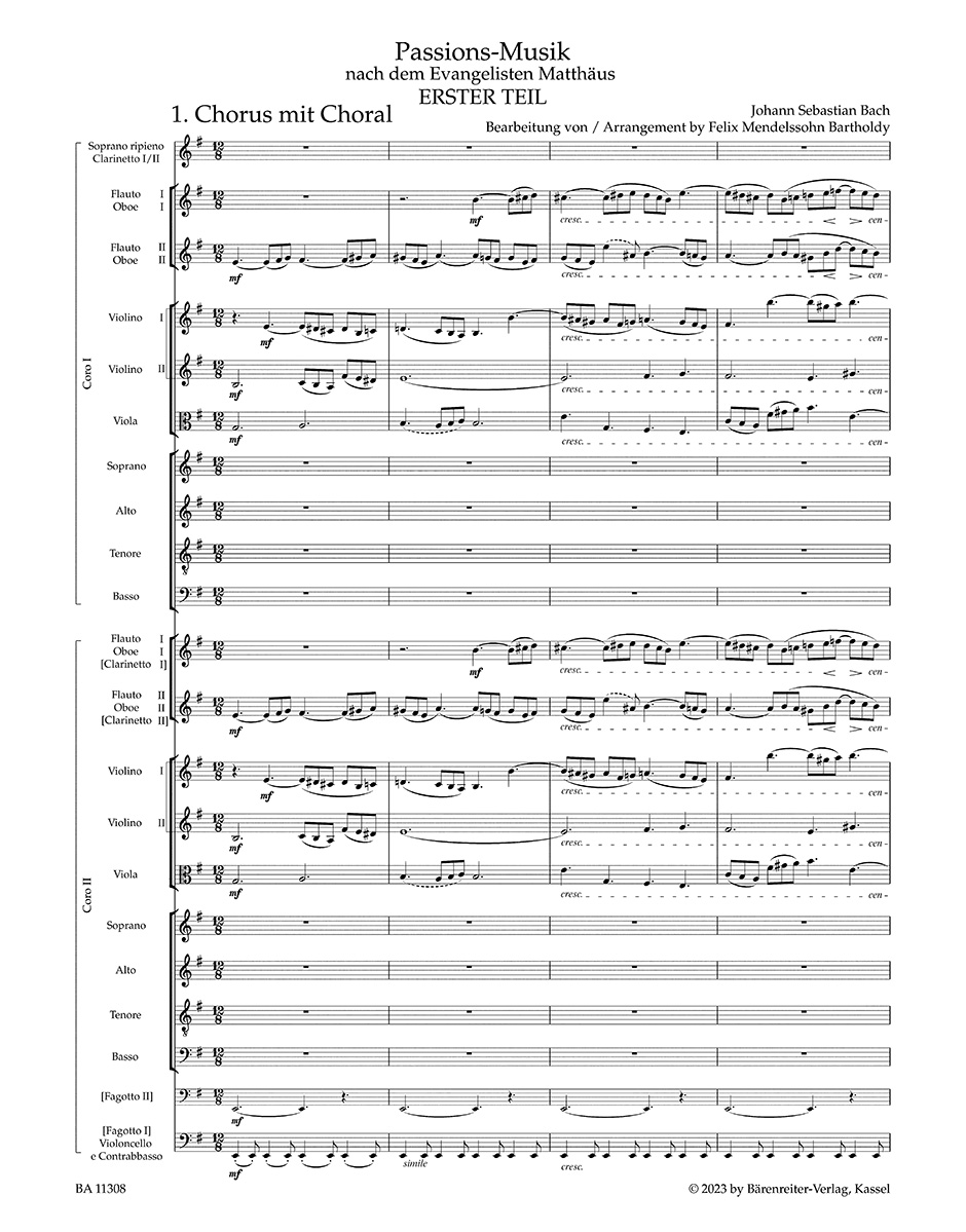 Other Cover Image Passions-Musik nach dem Evangelisten Matthäus
