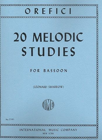 Other Cover Image 20 melodische Etüden