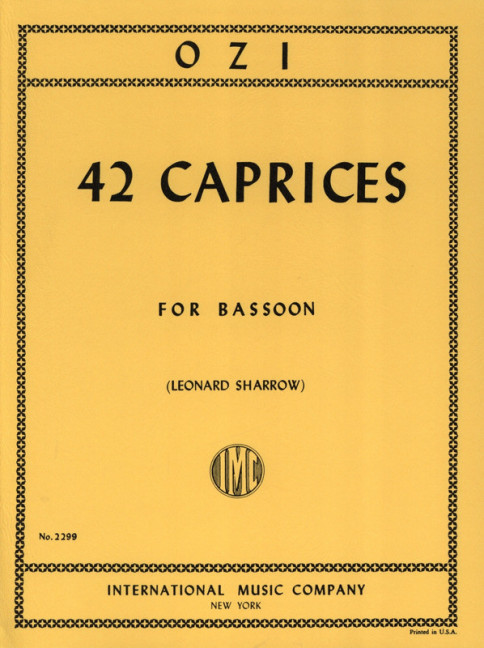 Other Cover Image 42 Capricci