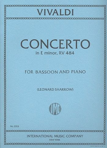 Other Cover Image Fagottkonzert e-Moll RV 484