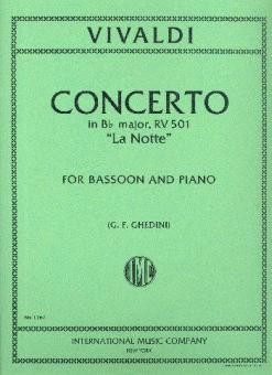 Other Cover Image Fagottkonzert B-Dur RV 501 "La Notte"