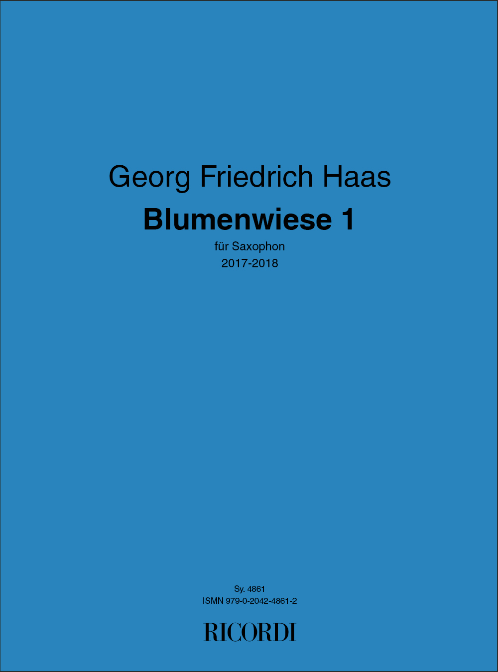 Front Cover Image Blumenwiese 1