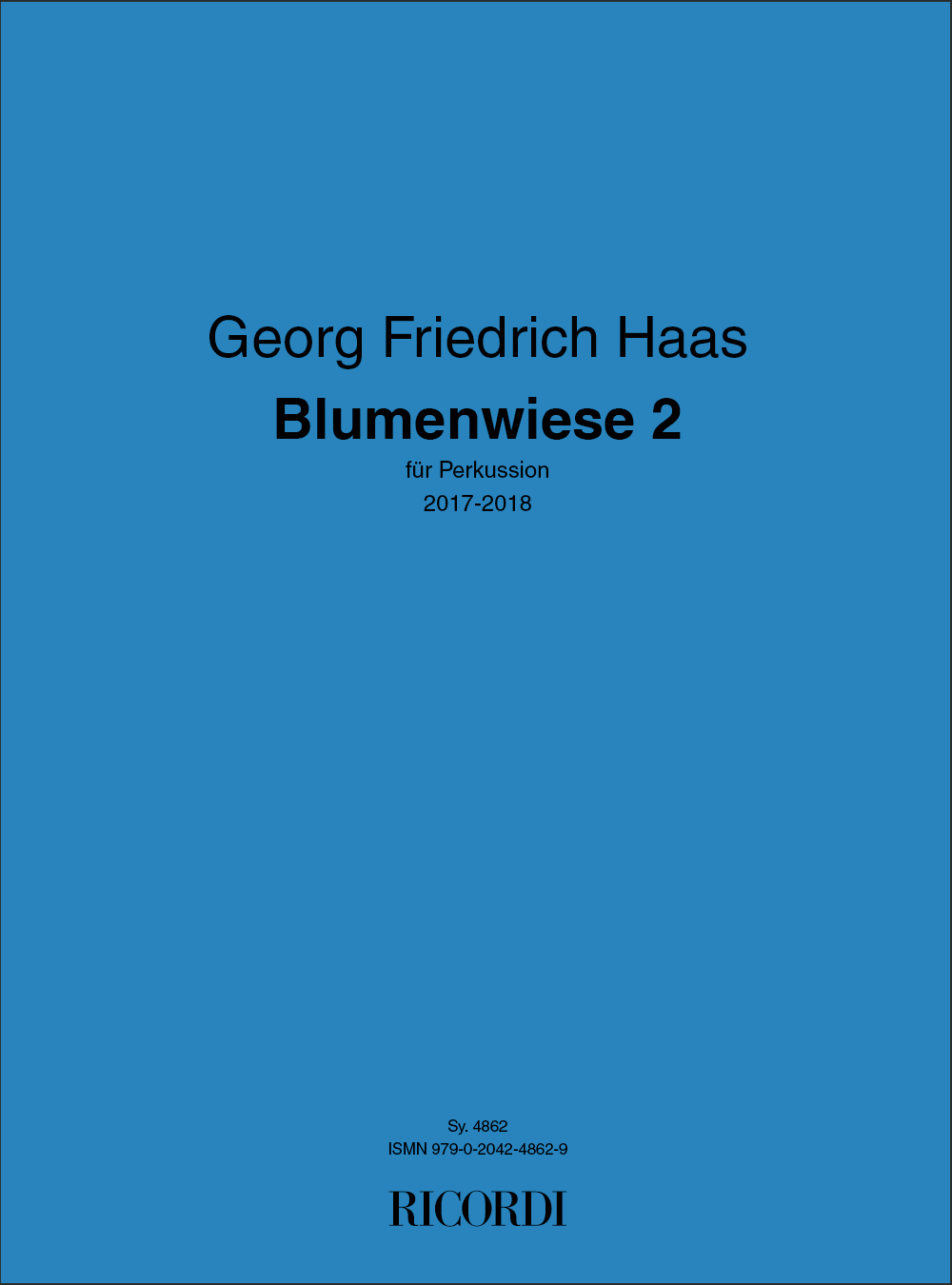 Front Cover Image Blumenwiese 2