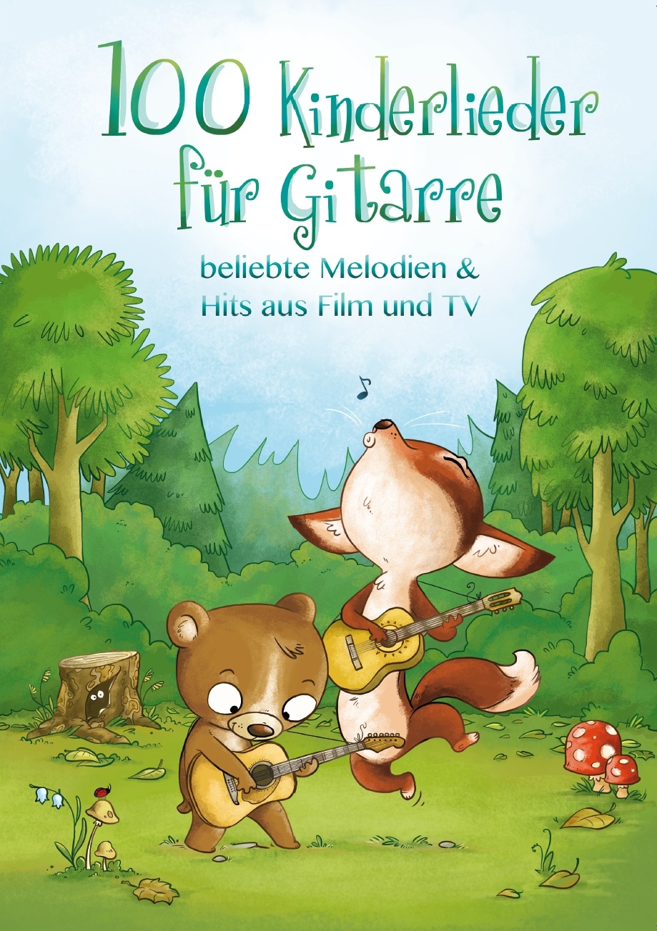 Front Cover Image 100 Kinderlieder für Gitarre