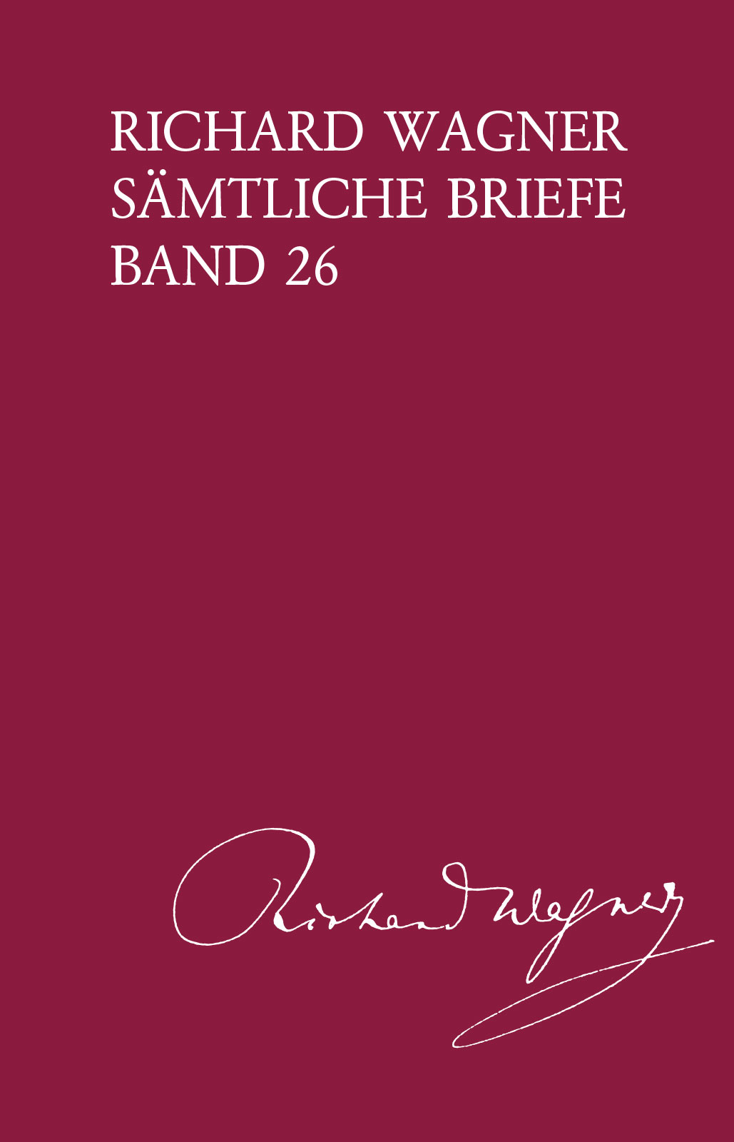 Front Cover Image Sämtliche Briefe Band 26 (1874)