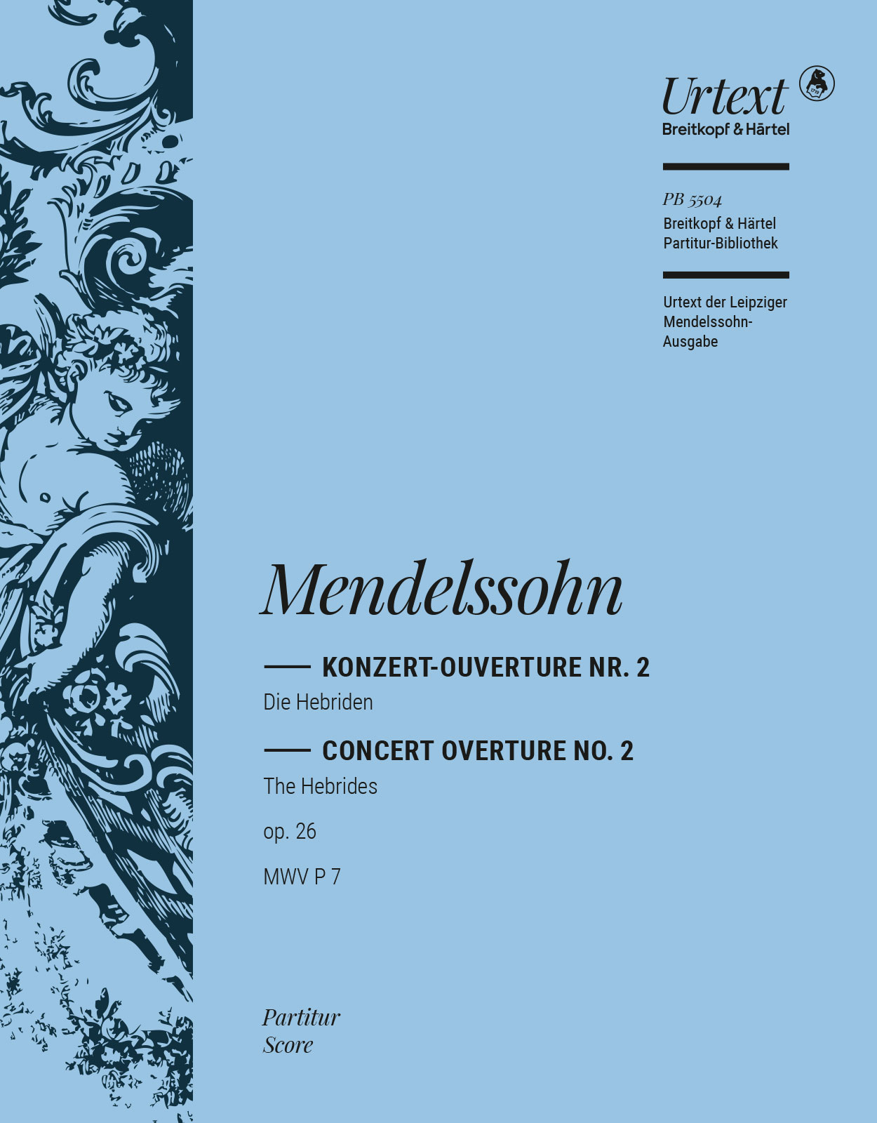 Front Cover Image Die Hebriden op. 26 MWV P 7 Nr. 2