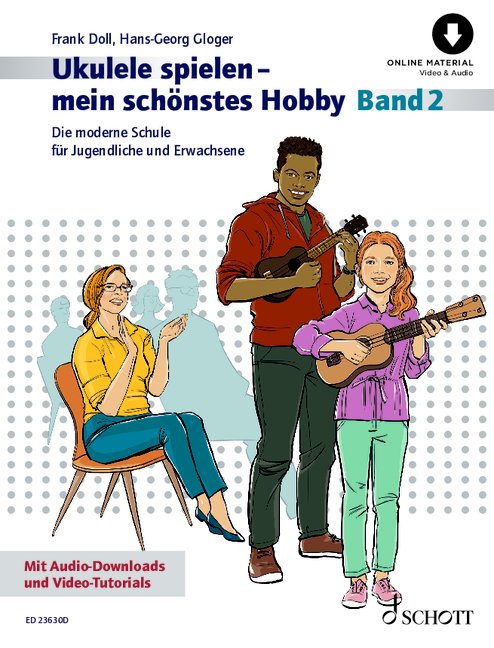 Front Cover Image Ukulele spielen - mein schönstes Hobby Band 2