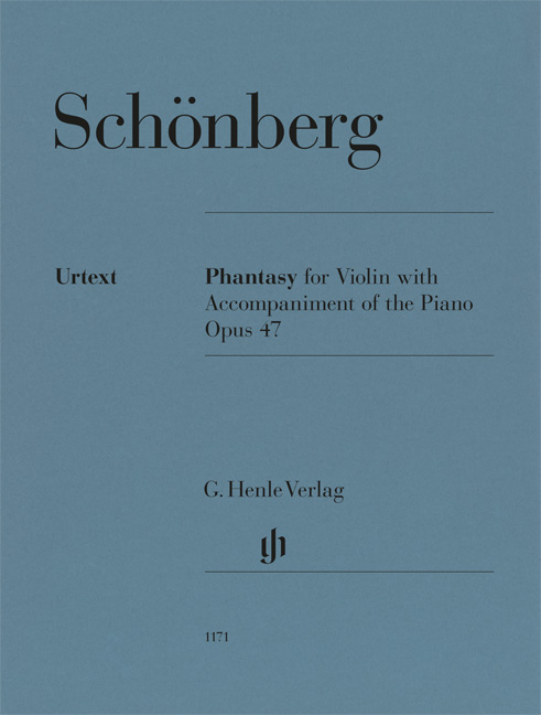 Front Cover Image Phantasy for Violin with Accompaniment of the Piano op. 47