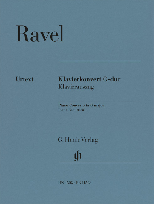 Front Cover Image Klavierkonzert G-dur