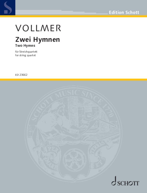 Front Cover Image Zwei Hymnen