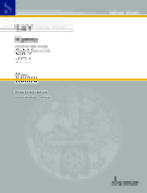 Front Cover Image Kumru op. 12/2 (2021)