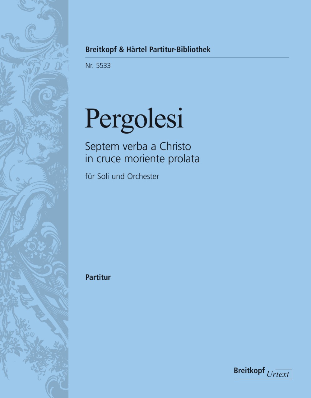 Front Cover Image Septem verba a Christo in cruce moriente prolata