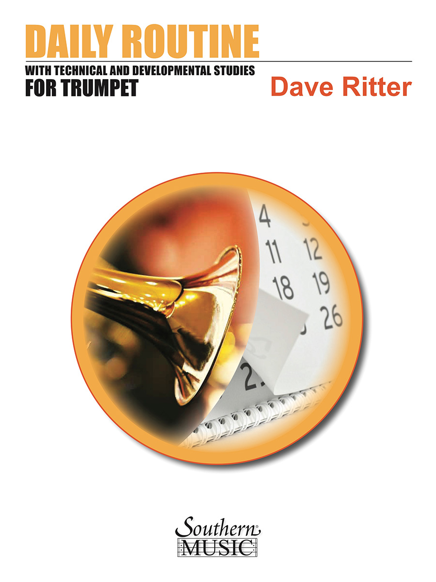 Front Cover Image Daily Routine with Technical and Developmental Studies for Trumpet