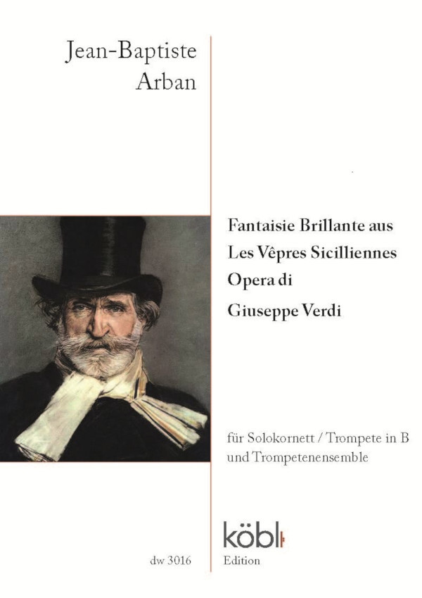 Front Cover Image Fantaisie Brillante aus Les Vêpres Sicilliennes Opera di Verdi
