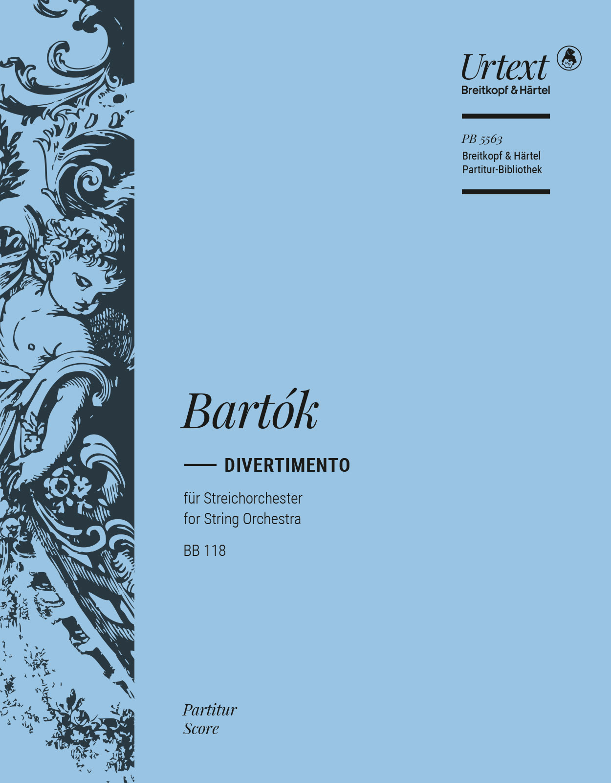 Front Cover Image Divertimento für Streicher BB 118
