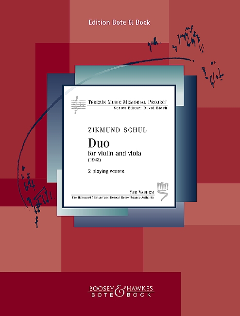 Front Cover Image Duo for violin and viola