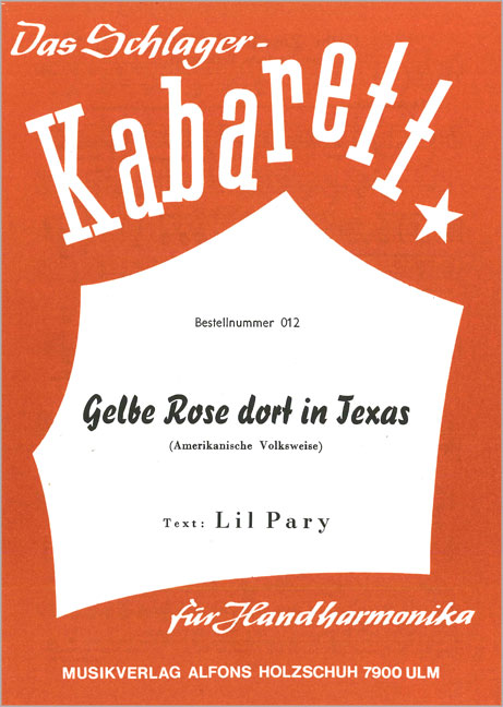 Front Cover Image Gelbe Rose dort in Texas