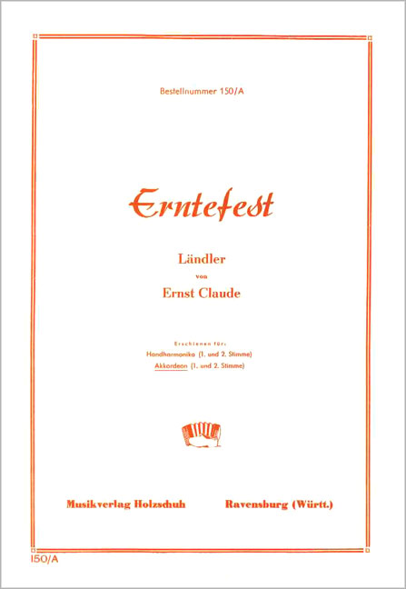 Front Cover Image Erntefest
