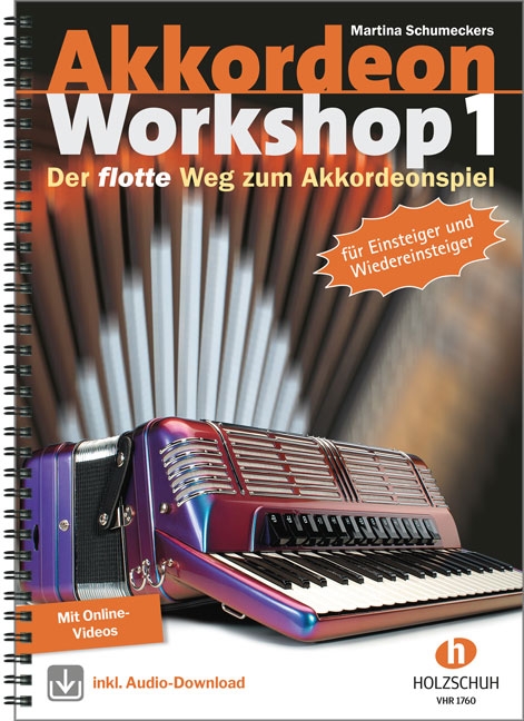 Front Cover Image Akkordeon Workshop, Band 1