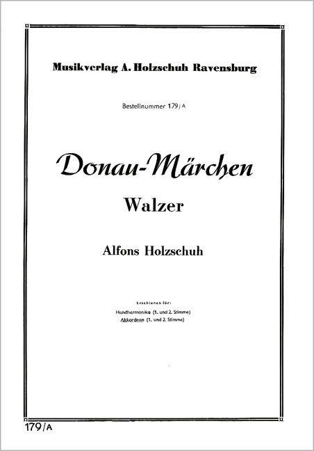 Front Cover Image Donaumaerchen