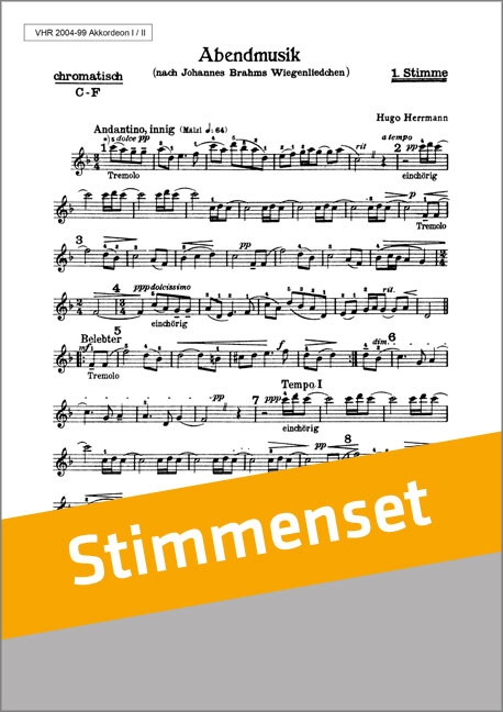Front Cover Image Abendmusik