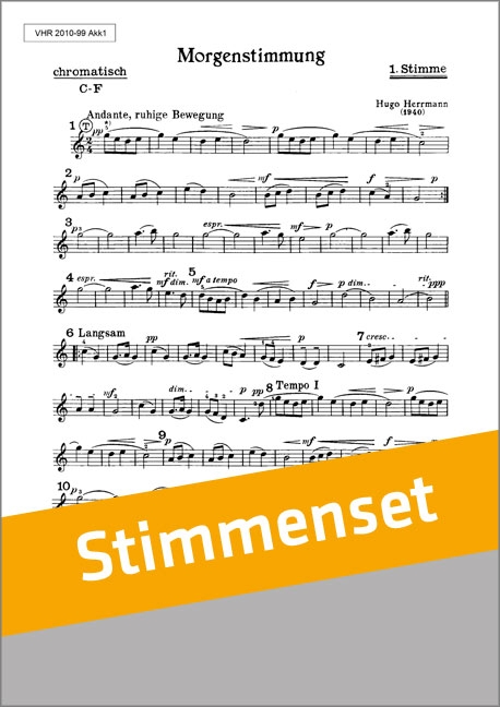 Front Cover Image Morgenstimmung