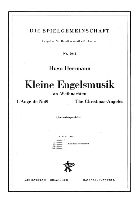 Front Cover Image Kleine Engelsmusik