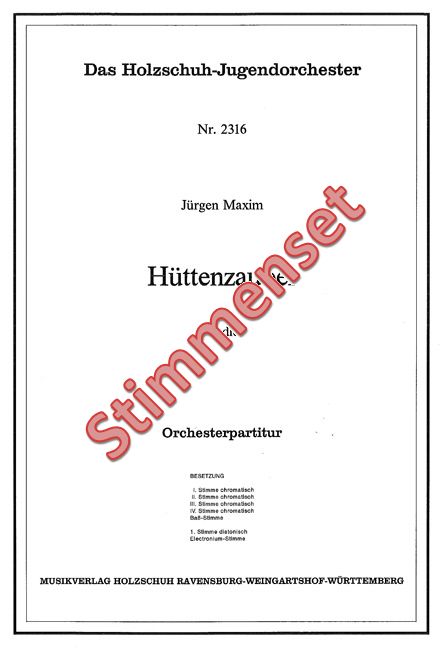 Front Cover Image Hüttenzauber