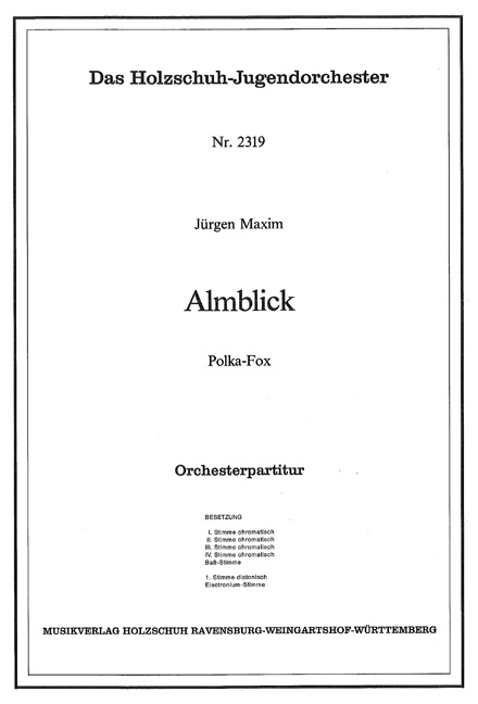 Front Cover Image Almblick