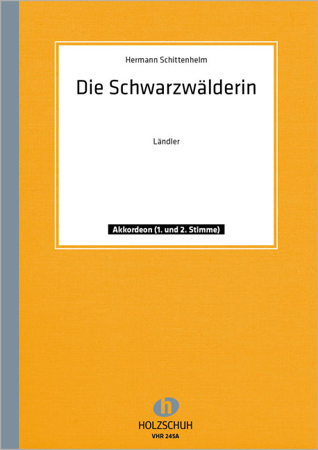 Front Cover Image Die Schwarzwälderin