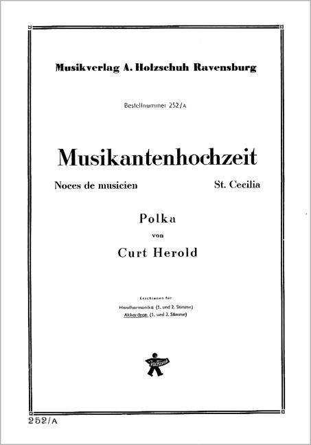 Front Cover Image Musikantenhochzeit