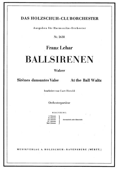 Front Cover Image Ballsirenen