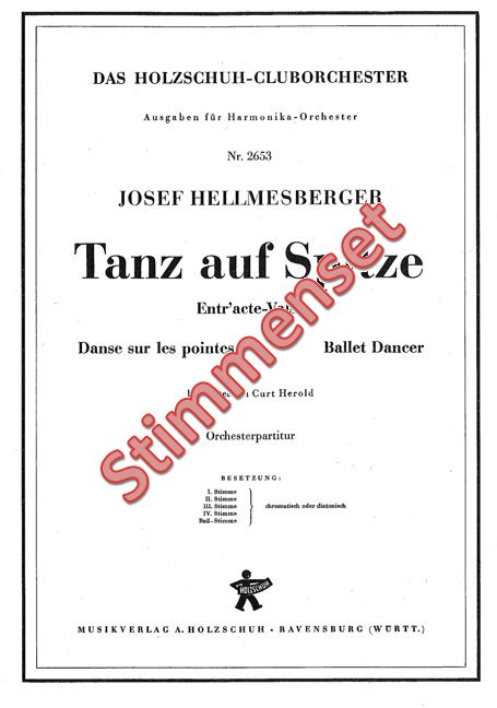 Front Cover Image Tanz auf Spitze