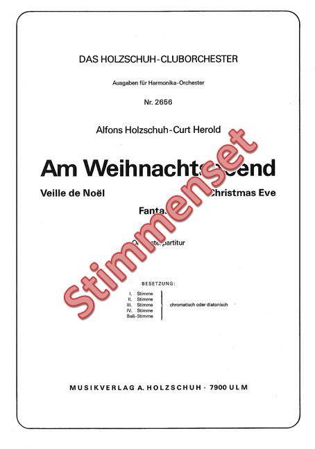 Front Cover Image Am Weihnachtsabend