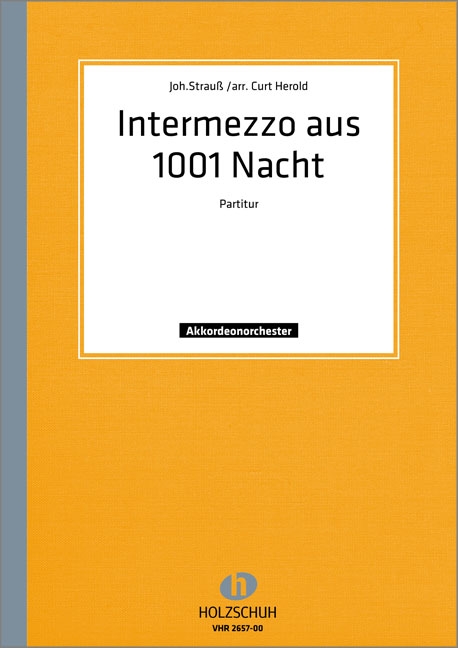 Front Cover Image Intermezzo aus 1001 Nacht