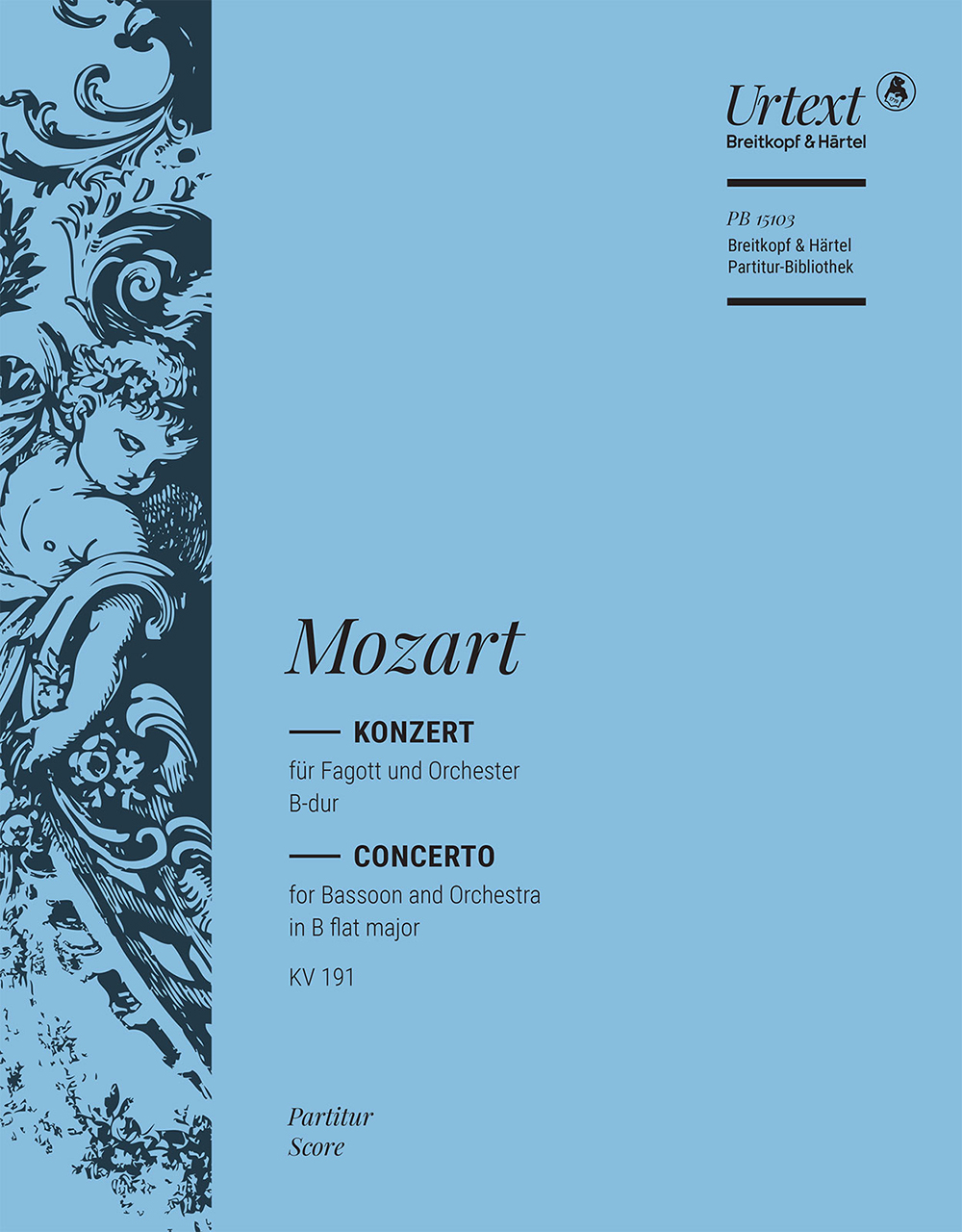 Front Cover Image Fagottkonzert B-dur KV 191 (186e)