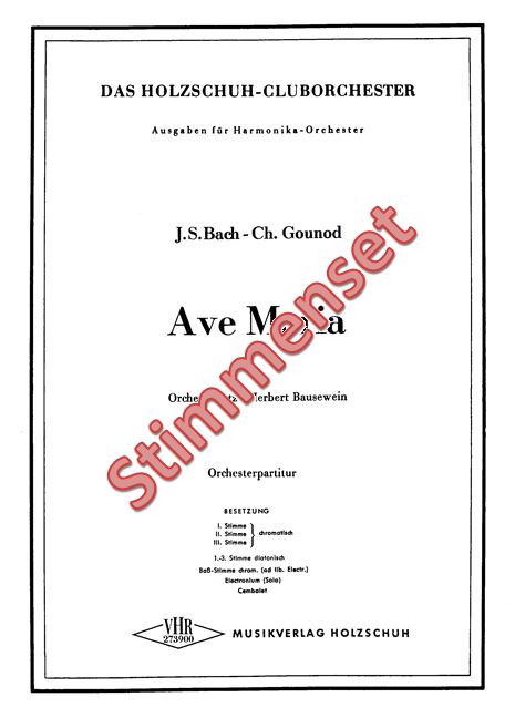 Front Cover Image Ave Maria