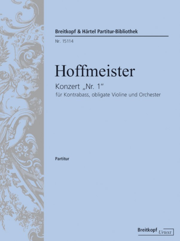 Front Cover Image Kontrabasskonzert „Nr. 1“
