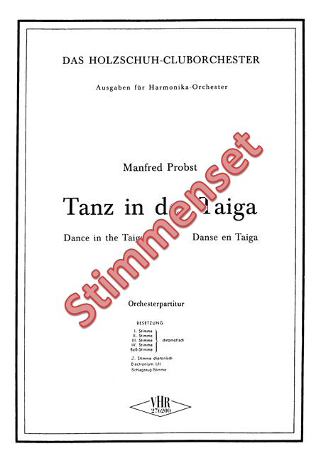 Front Cover Image Tanz in der Taiga