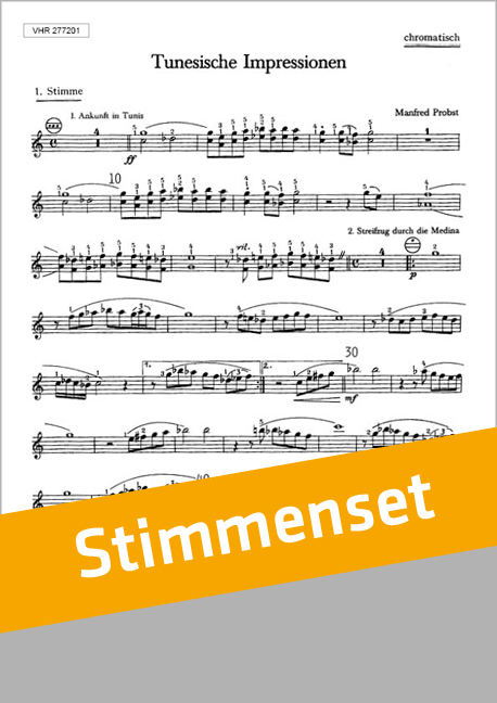 Front Cover Image Tunesische Impressionen