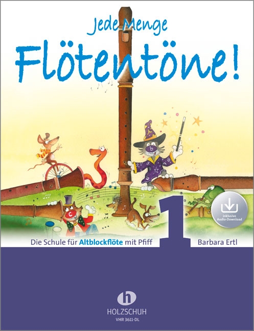 Front Cover Image Jede Menge Flötentöne! 1 (mit Audio-Download)