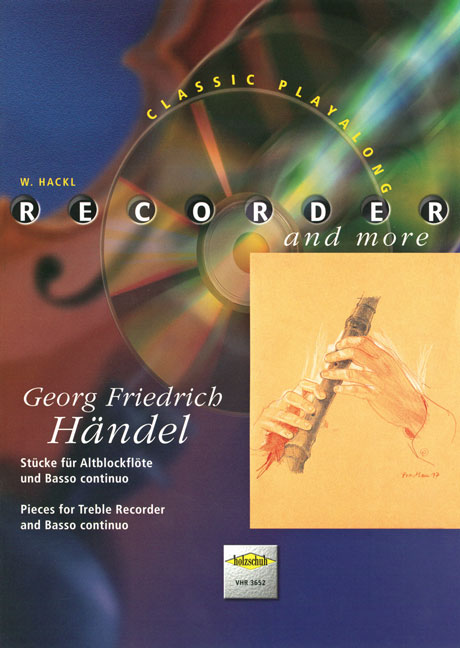 Front Cover Image Stücke für Altblockflöte und Basso continuo