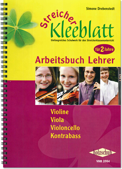Front Cover Image Streicher-Kleeblatt, Arbeitsbuch für Lehrer